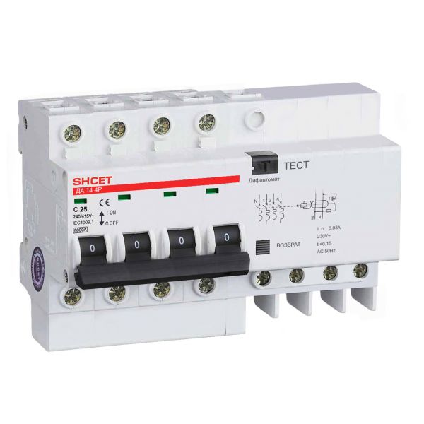 Дифференциальные автоматические выключатели и УЗО